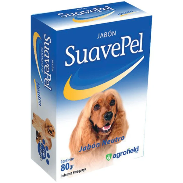 AGROFIELD - Jabón Suavepel Neutro x 80 GRAMOS