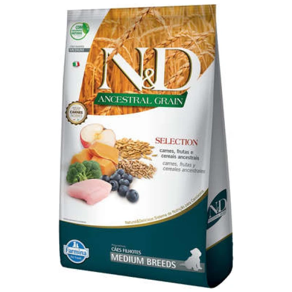 NYD ANCESTRAL SELECCIÓN PUPPY MEDIUM X 15 KG