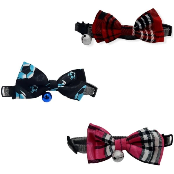 COLLAR CON MOÑITO PARA PERROS PEQUEÑOS