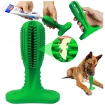 JUGUETE LIMPIADOR DIENTES PARA PERRO CON PASTA DENTAL