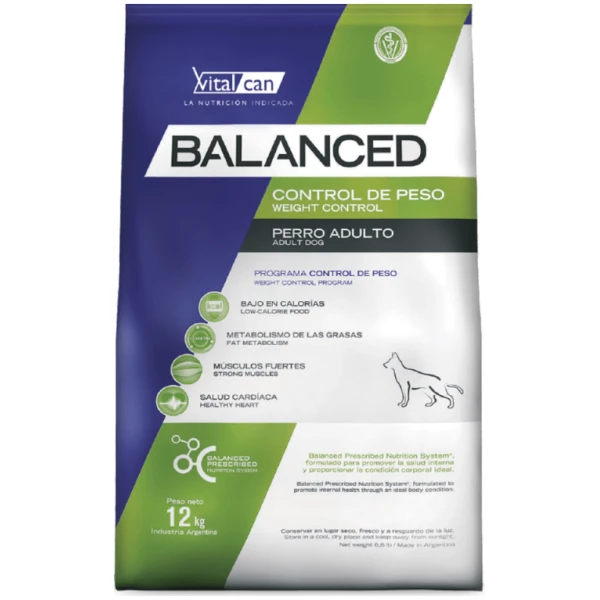 Adulto control de peso -VITALCAN BALANCED
