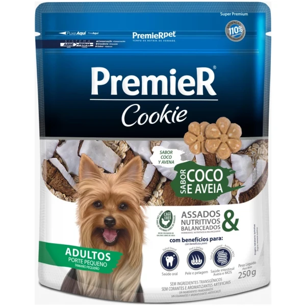 ADULTO COCO Y AVENA - COOKIES 250 GRS - PREMIER