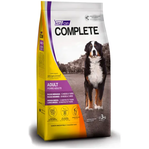 ADULTO RAZAS MEDIANAS Y GRANDES - VITALCAN COMPLETE