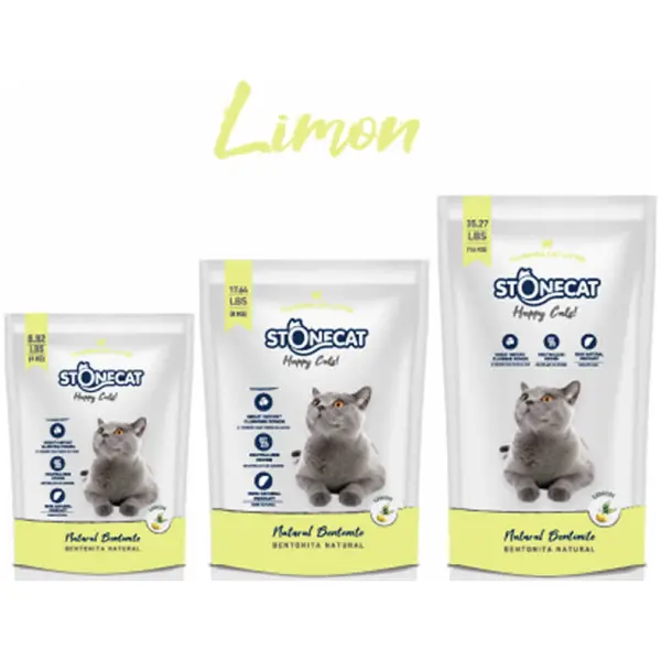 STONE CAT - Arena Sanitaria (4kg - 8kg - 16kg) LIMON