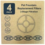 Repuesto de Filtro para Fuente Agua Eléctrica