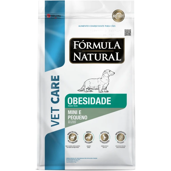Fórmula Natural Vet Care Obesidad Para Perros Mini y pequeño