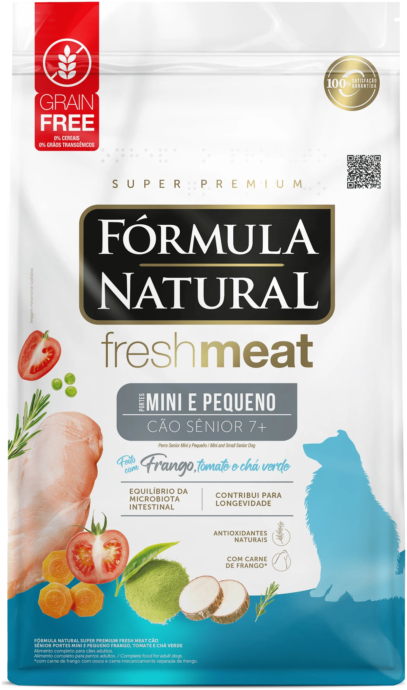 Fórmula Natural Fresh Meat Para Perros Senior Mini